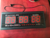 Casio digital led wall clock